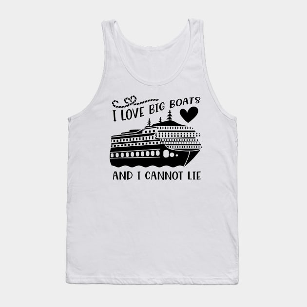 I love big boats and I cannot lie Tank Top by bloomnc